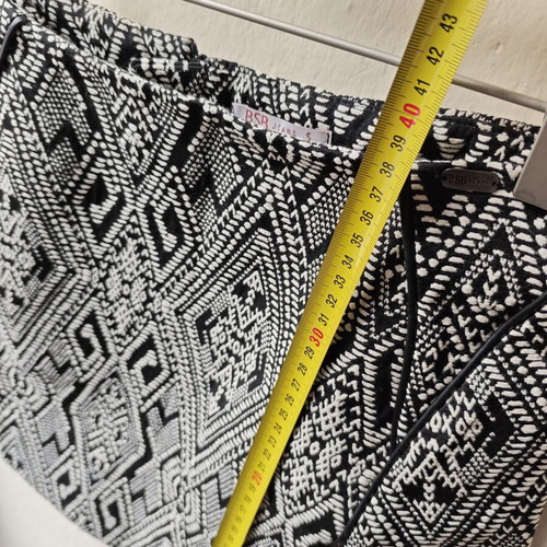 BSB Mini Skirt New, Black and White, Size Small
