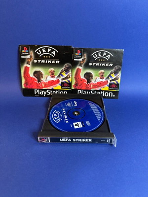UEFA Striker PlayStation (PS1) μεταχειρισμένο με manual και θήκη
