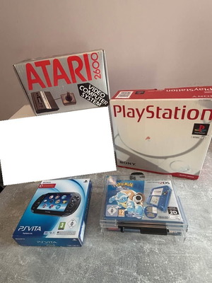 Atari 2600, Nintendo 2DS Pokémon Blue Edition, PS Vita 3G/Wi-Fi, PlayStation SCPH-5500 κονσόλες καινούργιες
