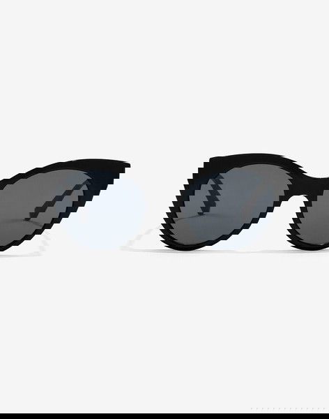 Hawkers Divine Women's Sunglasses with Black Plastic Frame and Black Lens