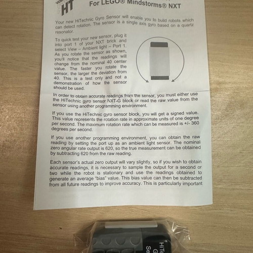 Gyroscopic Sensor for Lego Mindstorms MS 1044-1 New