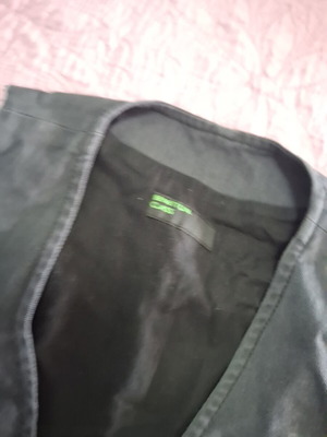 Benetton vest no 5 black stonewashed like new