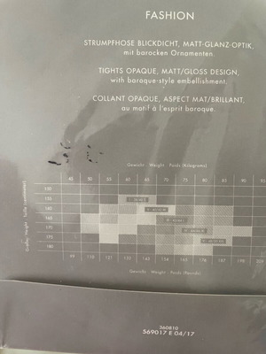 Kunert κόκκινο αδιαφανές λαμπερό καλσόν μέγεθος M καινούργιο