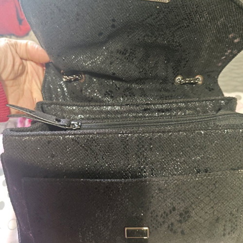 Black evening shoulder bag like new