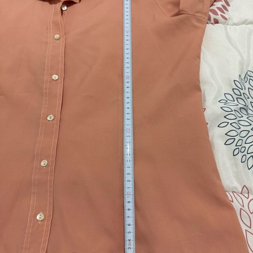 Shirt in loose fit like new, peach color, size M