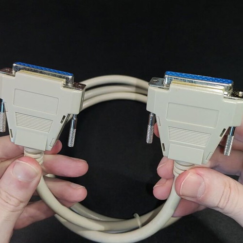 Premium DB25 Parallel Connection Cable Female to Female like new