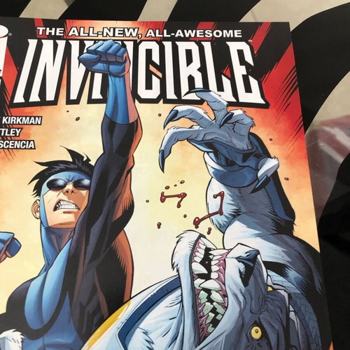 Invincible 57 new, Astounding Wolf-Man, Kirkman Ottley, Image Comics