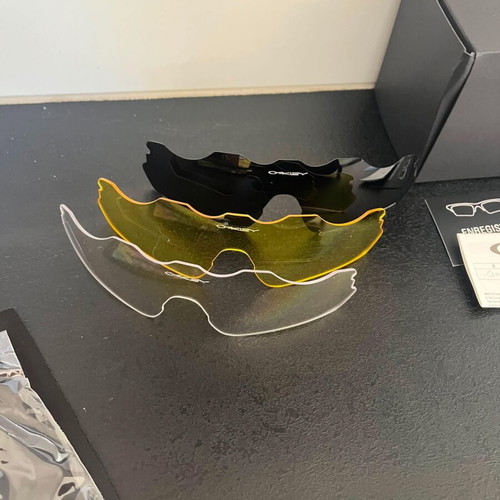 Oakley Radar EV Sunglasses new, full set with 4 lenses