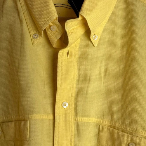 Yellow short-sleeve shirt like new, size L
