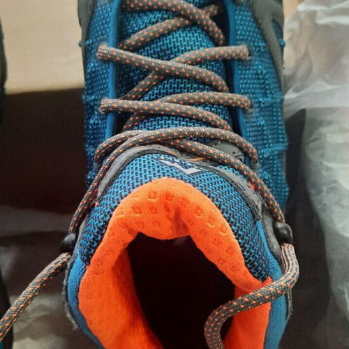 McKinley Toronto Mid AQX hiking boots like new, size 37, blue-orange