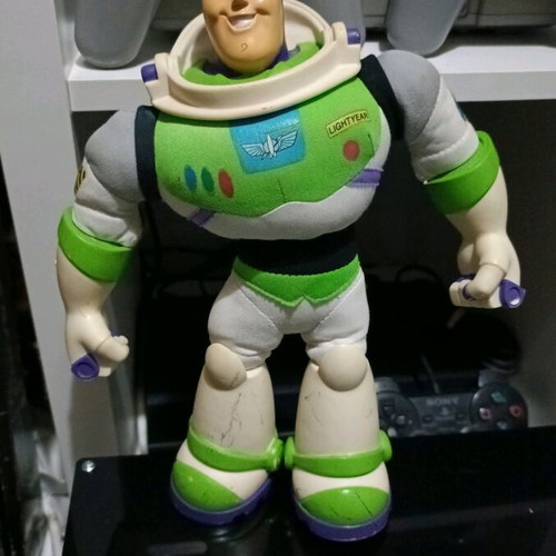Buzz Lightyear plush toy like new, about 30 cm