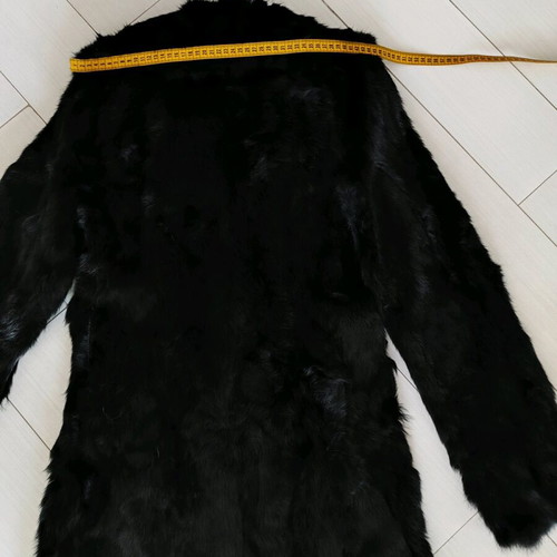 Toi&Moi Rabbit Fur Size M Like New, Black