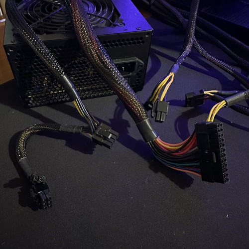 Force Ultra Series FP-650W power supply used, 650 watt