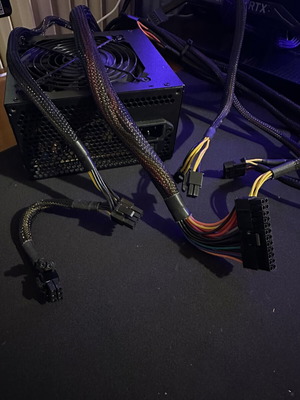 Force Ultra Series FP-650W power supply used, 650 watt