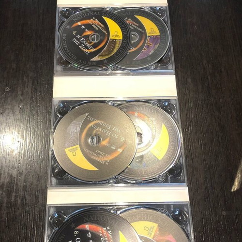 DVD collection used with National Geographic and BBC documentaries