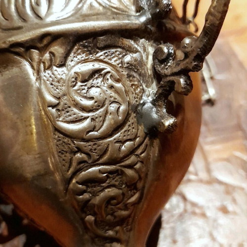 Παλιό εκκλησιαστικό καντήλι ορείχαλκος μεταχειρισμένο, 1940–1960