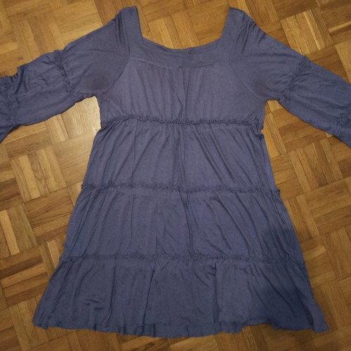 Intimissimi blouse with ruffles used, size Large, purple