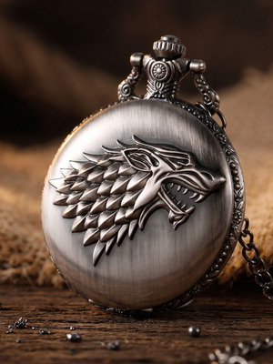 Game of Thrones Stark House Pocket Watch Pendant