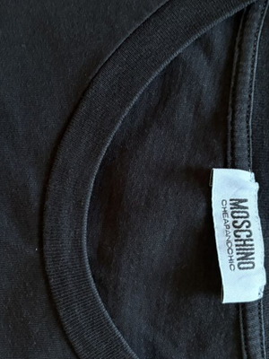 Moschino Cheap & Chic vintage t-shirt used, size L, black