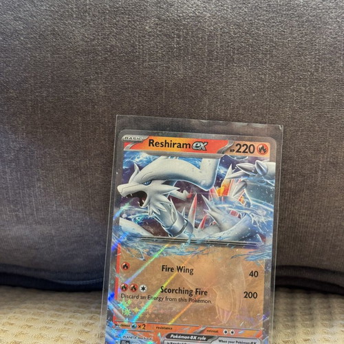 Reshiram ex Journey Together Pokemon TCG card new