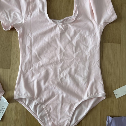 Total Dancewear short sleeve leotards new, pack for ages 8-11