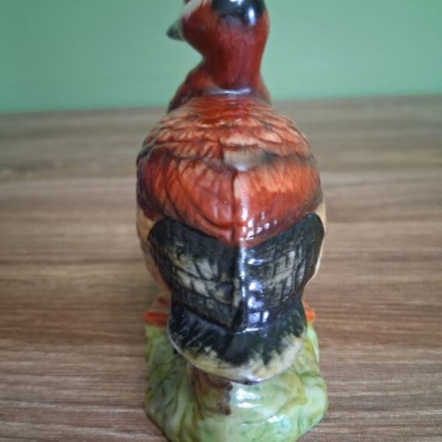 Vintage porcelain duck figure like new, made in Taiwan