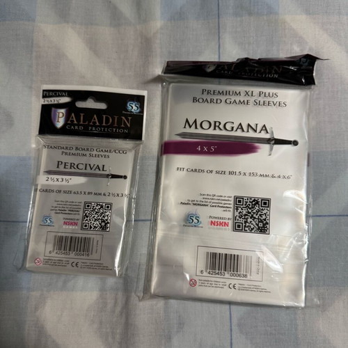 Sleeves for cards new
