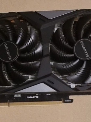 Gigabyte GTX 1660 SUPER OC 6GB GDDR6 graphics card used