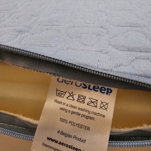 Aerosleep Evolution Premium crib mattress used with topper 70x140cm