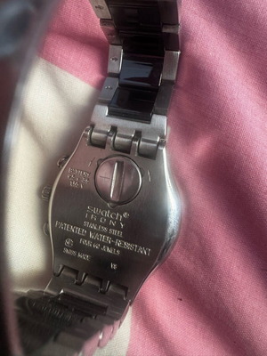 Ρολόι Swatch Irony Chrono Dreamnight ατσάλινο σαν καινούργιο