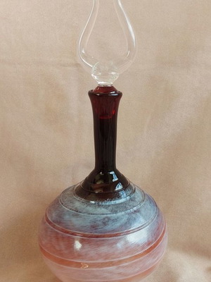 Carafe 32 cm handblown glass from TARRHA GLASS studio