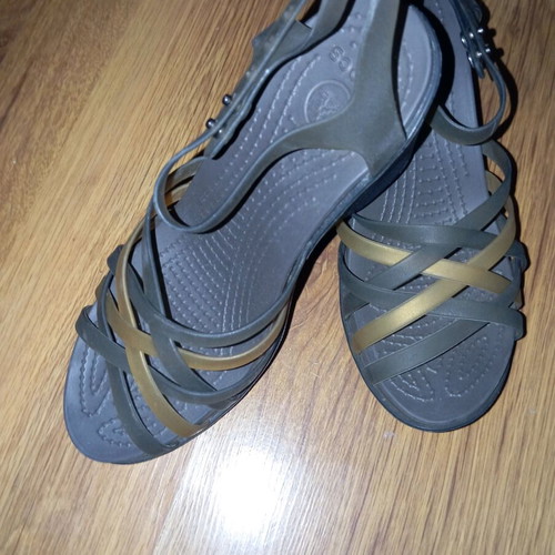 Crocs Huarache Platform sandals like new, size 39