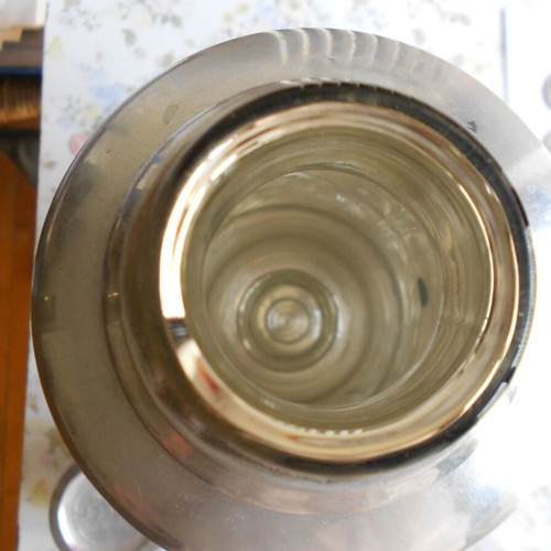 Ching Kiang thermos used vintage metal
