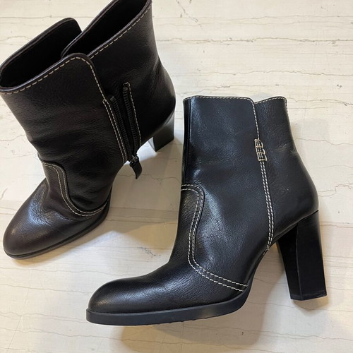 Tod's boots used, black, size 37