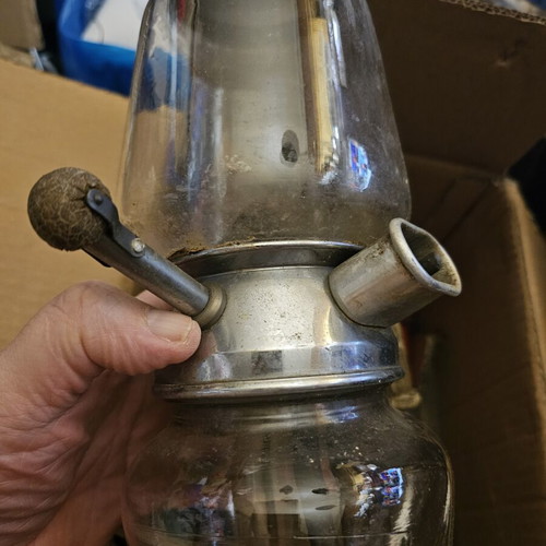 Vintage Art Deco Coffee Maker used, interwar period