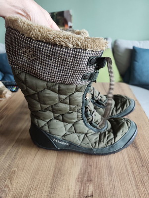Columbia boots like new, size 39, brown