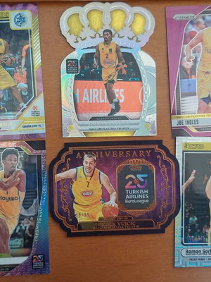 Maccabi Tel Aviv 2024-25 Euroleague Basketball Cards New