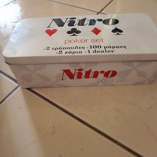 Nitro poker set used