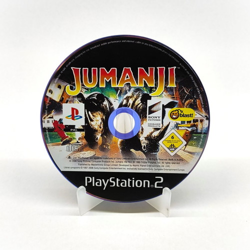 Jumanji PlayStation 2 PS2 used, disc only, tested and working