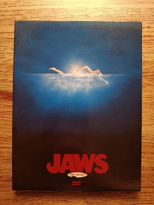 Jaws 1, 2 & 3 DVD trilogy with Greek subtitles