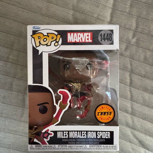 Funko Pop Miles Morales Iron Spider CHASE 1448 new