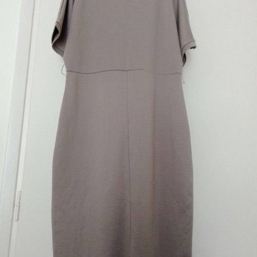 Top Secret wide cotton dress used, beige gray, size M