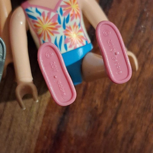 Playmobil figures 2 pack like new, swimsuits 2013