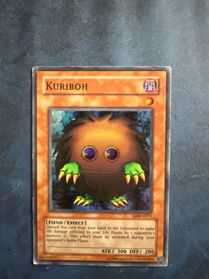 Kuriboh Yu-Gi-Oh! card used MRD