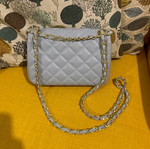 Blue mini bag