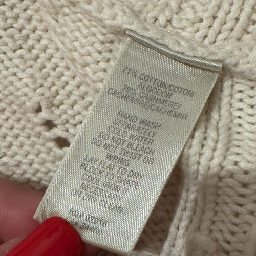 Juicy Couture vintage knitted cardigan size S, like new, cream