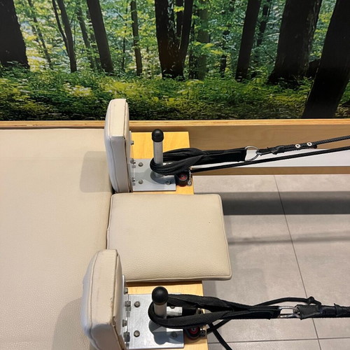 Pilates Reformer bed used with 5 resistances Artaction