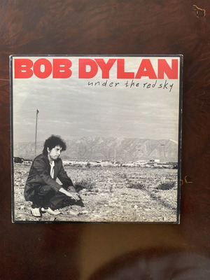 Bob Dylan Under the Red Sky Vinyl LP used, rock