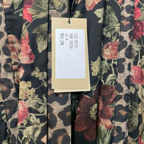 Karavan Dress New with Floral and Animal Print Size M