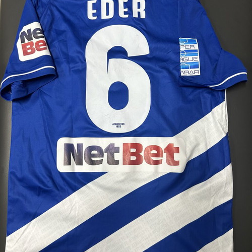 Match Worn Atromitos 2022/23 Jersey Edder Gonzalez #6 like new